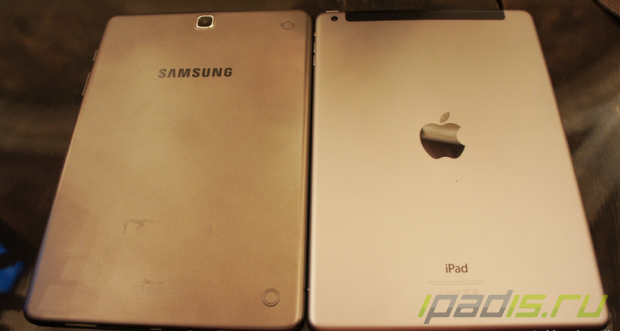 Galaxy Tab A & iPad Air -   